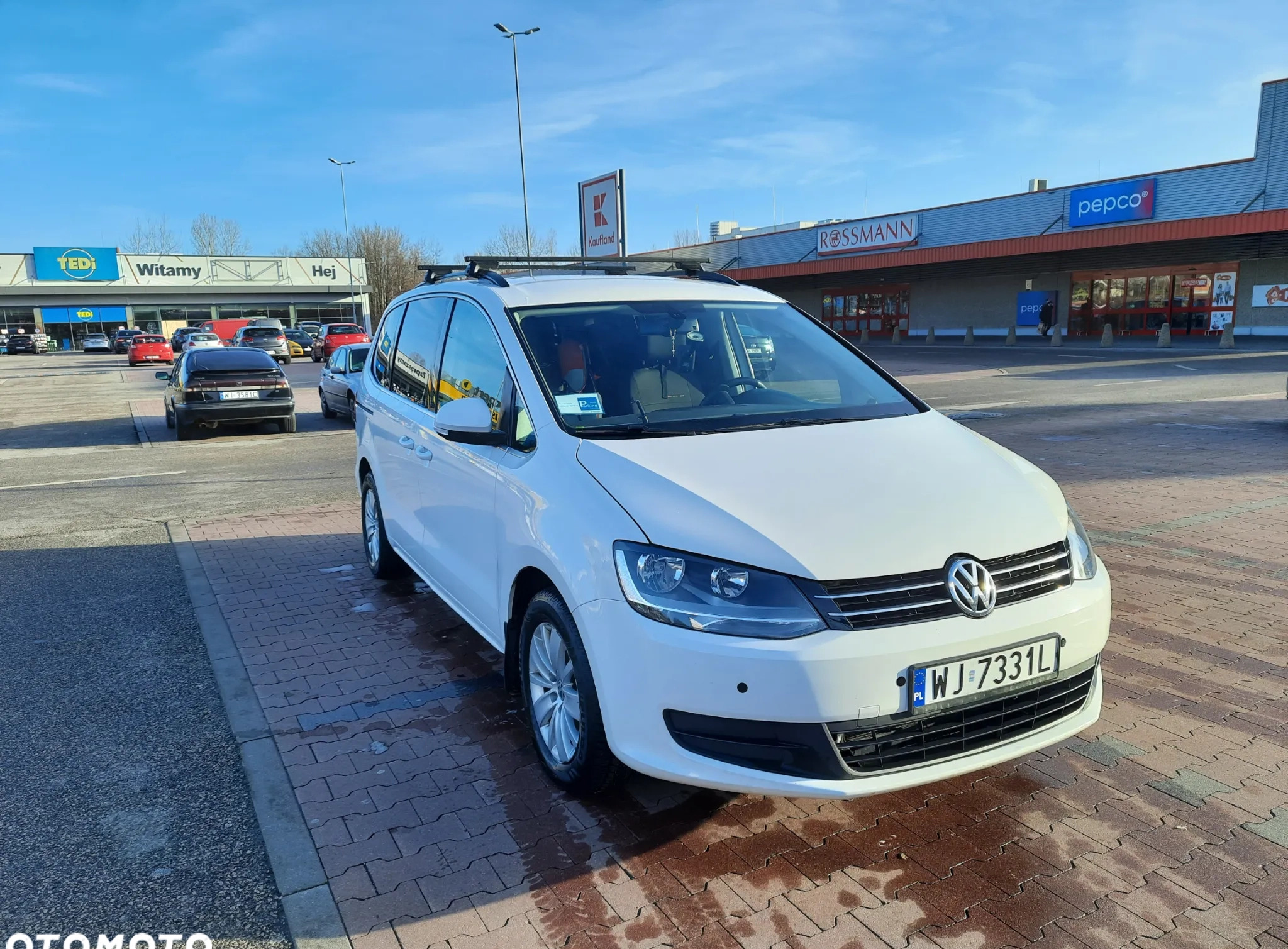 Volkswagen Sharan cena 40000 przebieg: 284726, rok produkcji 2012 z Warszawa małe 301